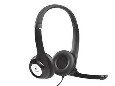 Headset Logitech H390 USB Black