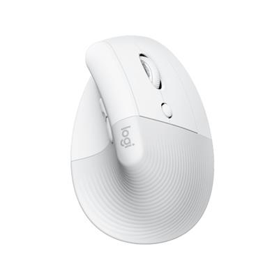 Mouse Inalámbrico Logitech Ergonómico Lift White/Pale Grey