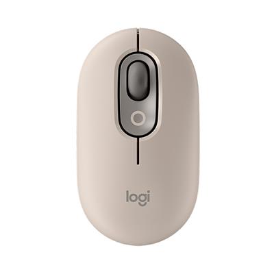 Mouse Inalámbrico Logitech POP Mist Sand