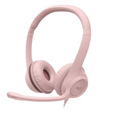 Headset Logitech H390 USB Rose