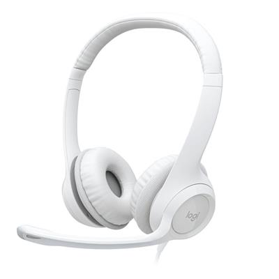 Headset Logitech H390 USB Off White