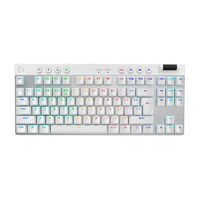 Teclado Logitech G PRO X TKL Lightspeed Inglés White