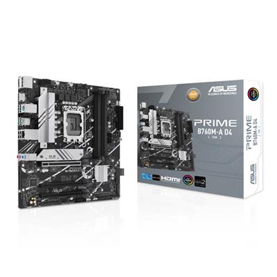 Motherboard ASUS PRIME B760M-A D4-CSM Intel® Socket 1700 12/13/14va. Gen.