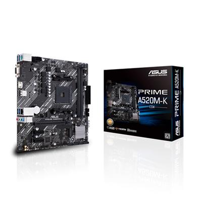 Motherboard ASUS PRIME A520M-K/CSM AMD Socket AM4 DDR4