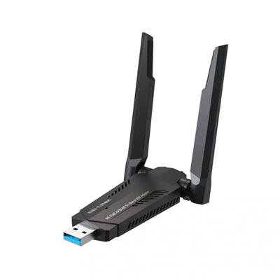 Adaptador USB Wi-Fi 6E LB-Link WTN5400E Tri band High Gain