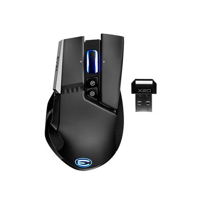 Mouse Inalámbrico EVGA X20 Gaming Black