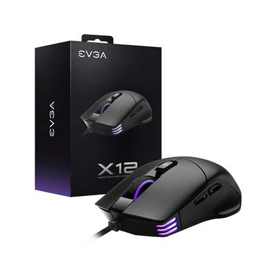 Mouse EVGA X12 Gaming Black