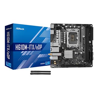 Motherboard ASRock H610M-ITX/EDP Intel® Socket 1700 12va. Gen. DDR4