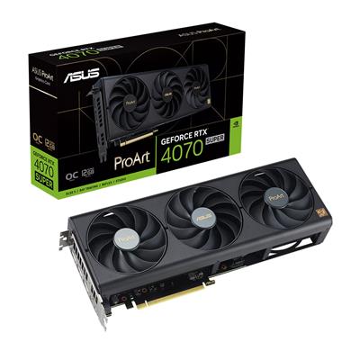 Placa de Video ASUS PROART-RTX4070S-O12G OC 12GB DDR6